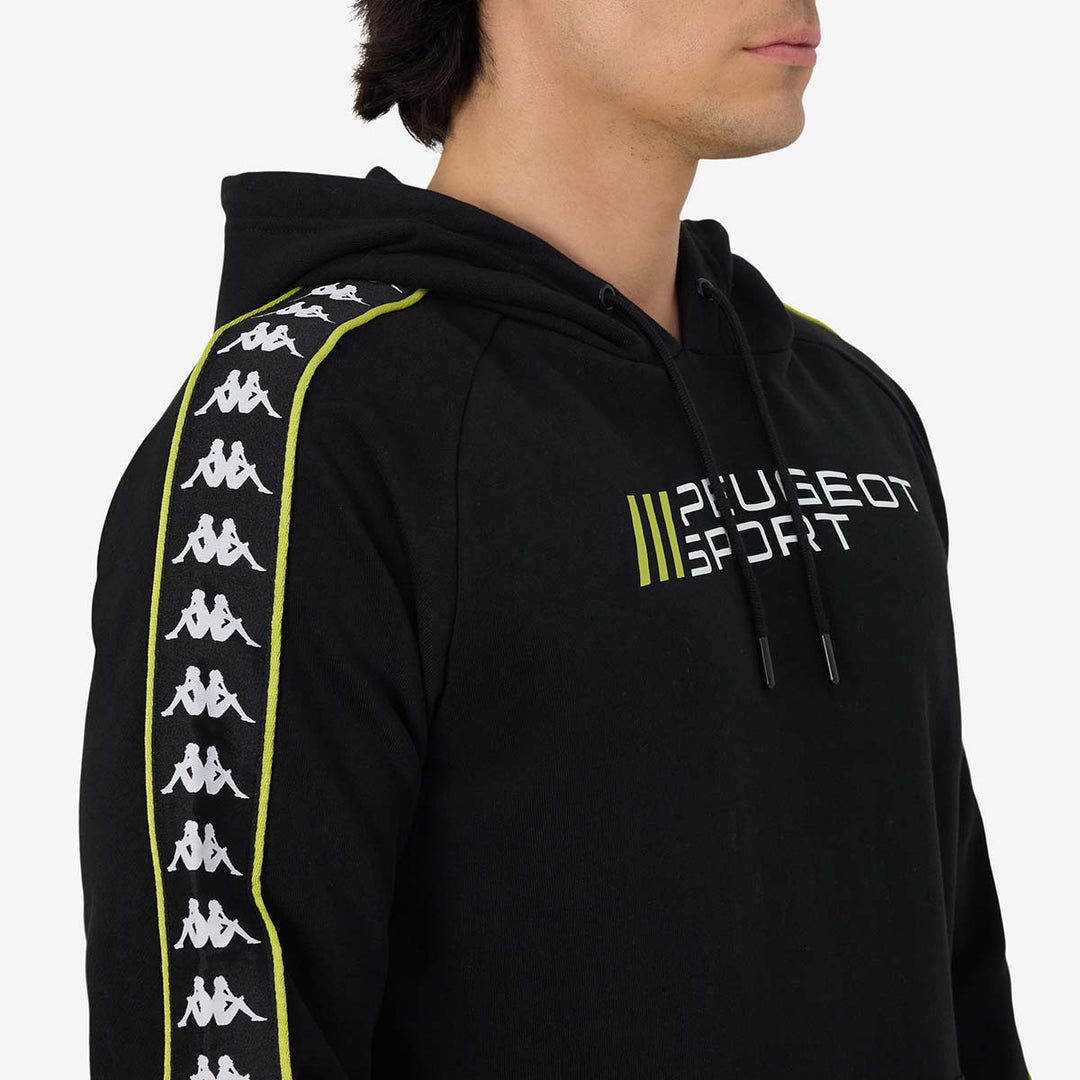 Hoodie 222 Banda Tajas Peugeot Sport 2025 Noir Homme main