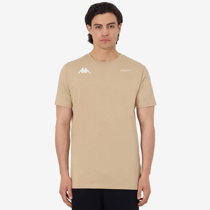 T-Shirt Allegraph Peugeot Sport 2025 Beige Homme 3