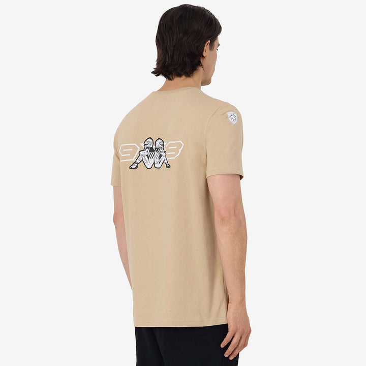 T-Shirt Allegraph Peugeot Sport 2025 Beige Homme 1
