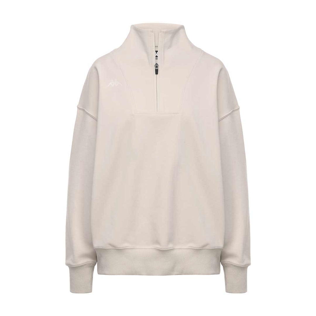 Sweatshirt Ileria Beige Femme main