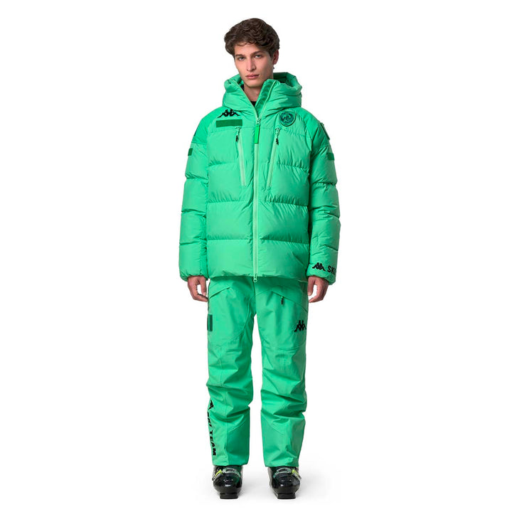 Pantalon 6Cento 622C Premium Vert Unisexe 5