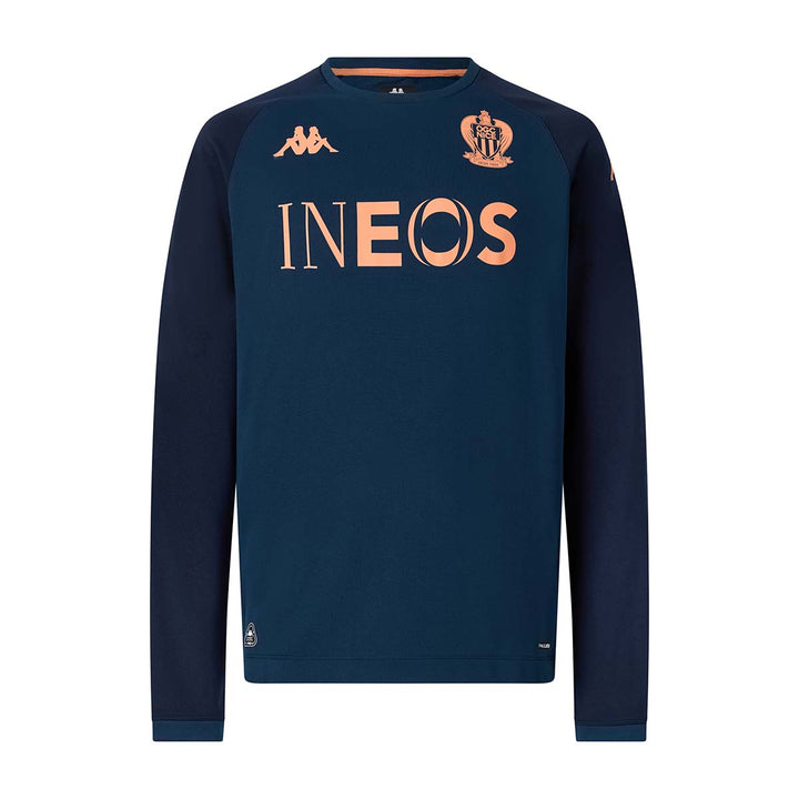 Sweatshirt Mekolo Pro OGC Nice 25/26 Bleu Homme