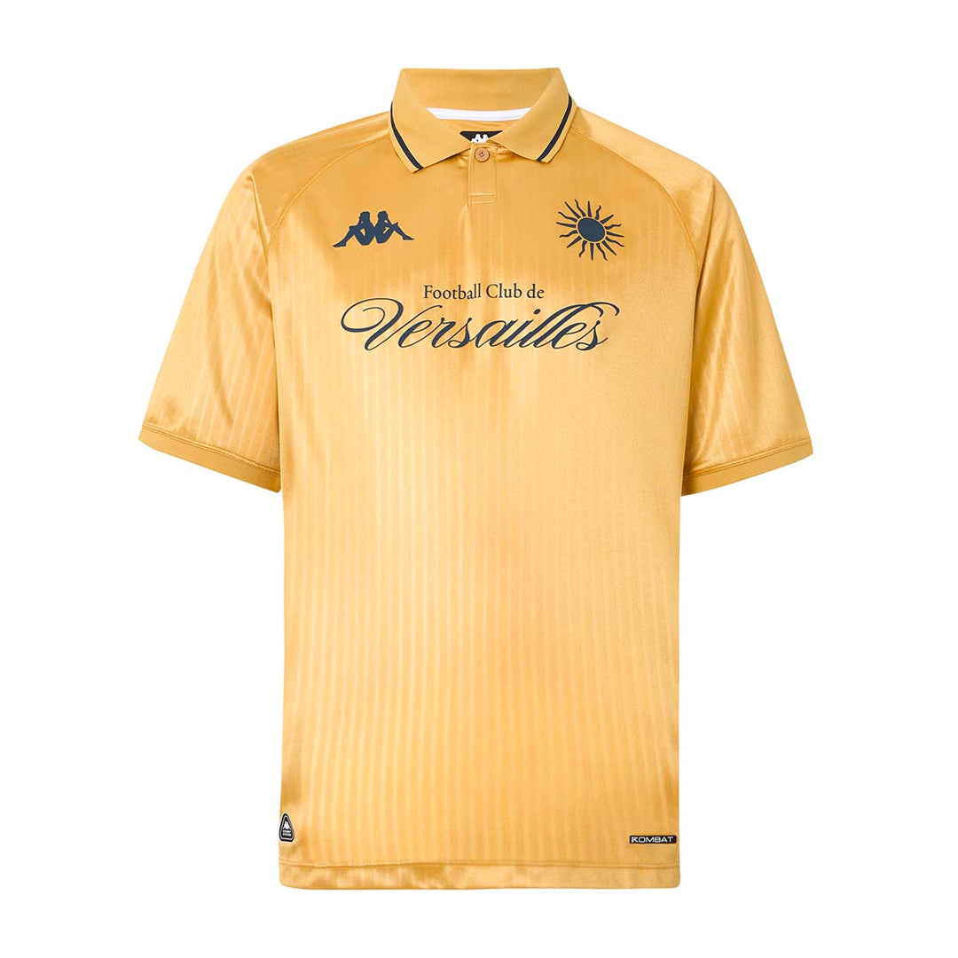 Maillot 222 Banda Kombat L'Élégant FC Versailles 25/26 Jaune Homme main