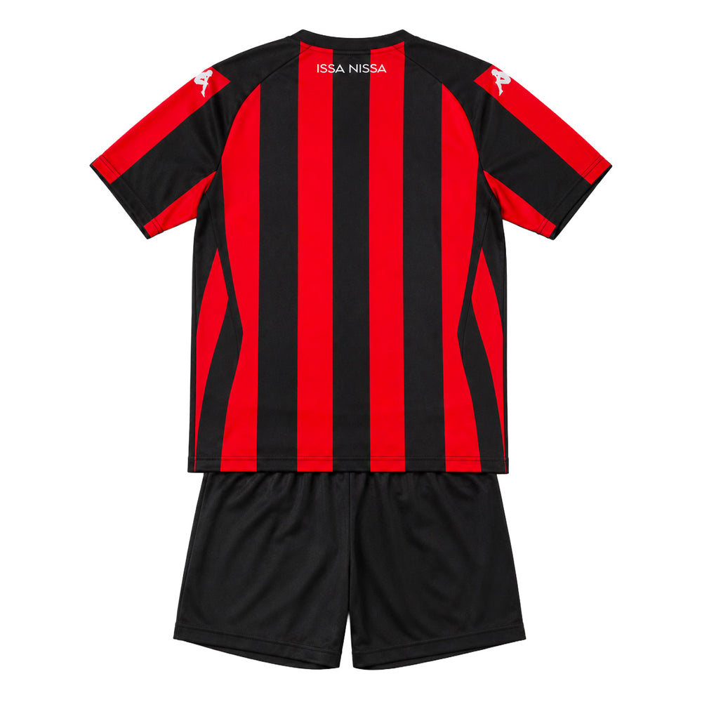 Ensemble Kit Home OGC Nice 26/27 Rouge Enfant 02