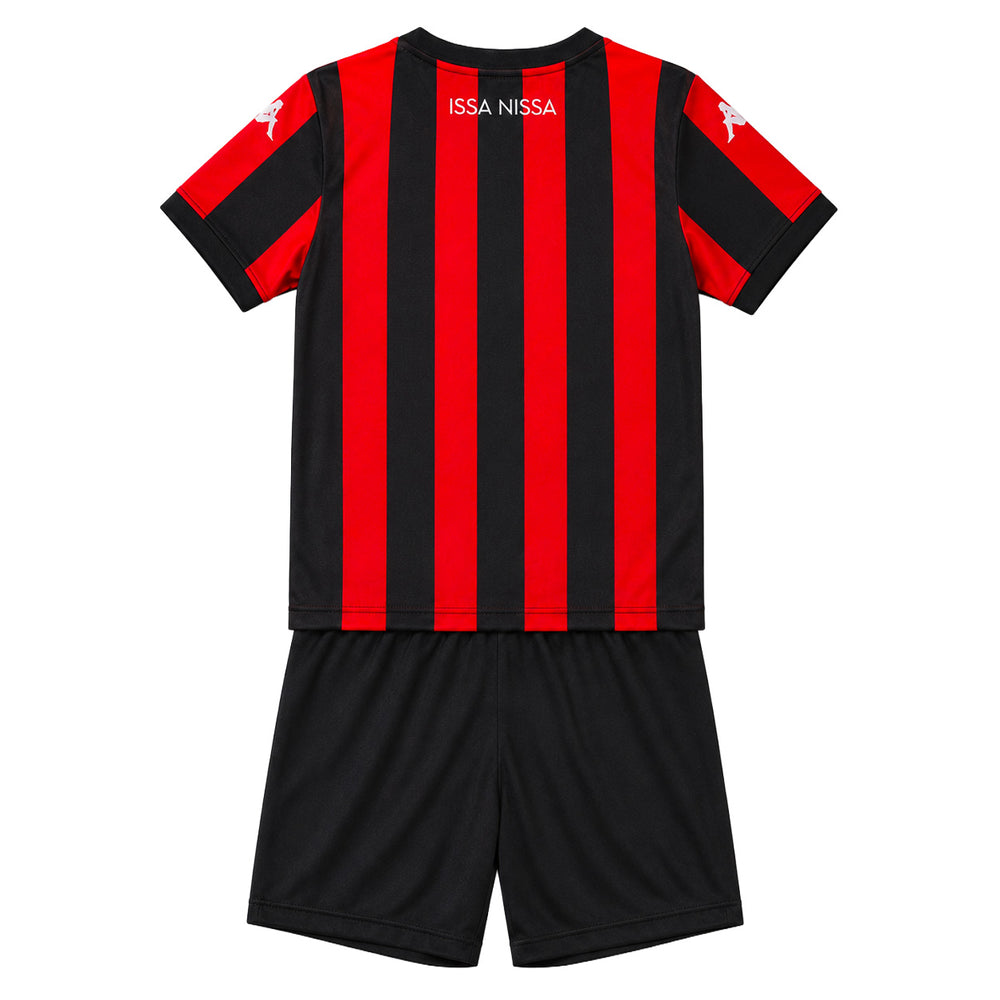 Ensemble Baby Kit Home OGC Nice 26/27 Rouge Bébé 02