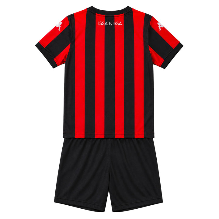 Ensemble Baby Kit Home OGC Nice 26/27 Rouge Bébé 2