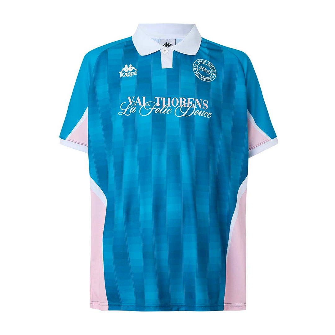 Maillot Claro Folie Douce Val Thorens 2025 Bleu Unisexe main