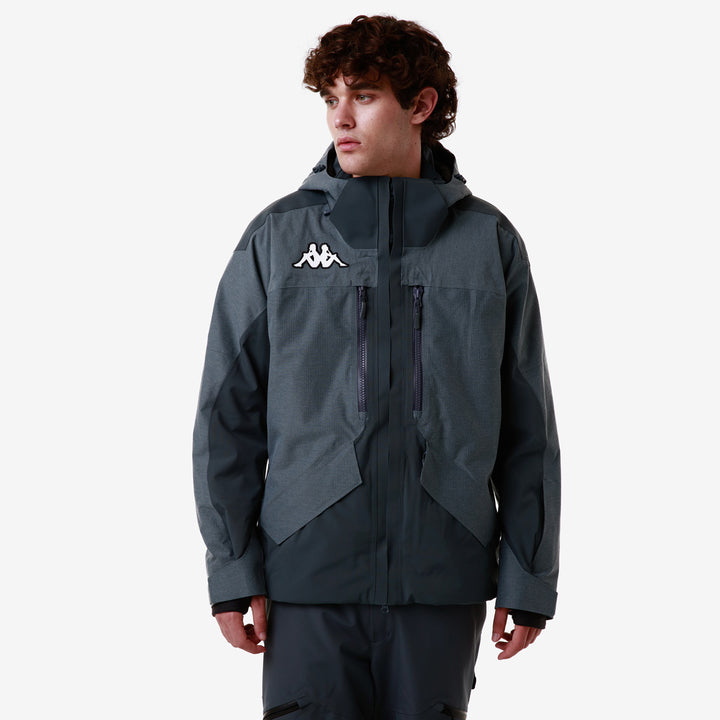 Manteau 6Cento 602FW Gris Homme