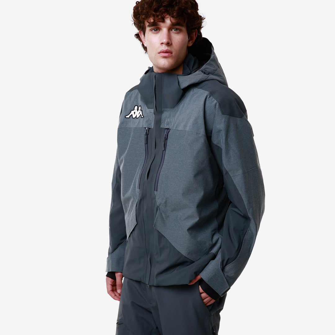 Manteau 6Cento 602FW Gris Homme