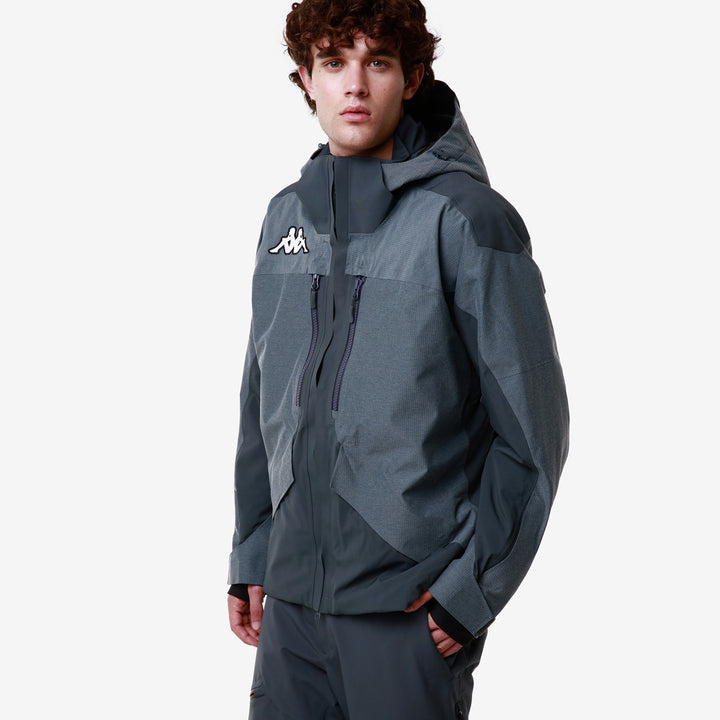 Manteau 6Cento 602FW Gris Homme