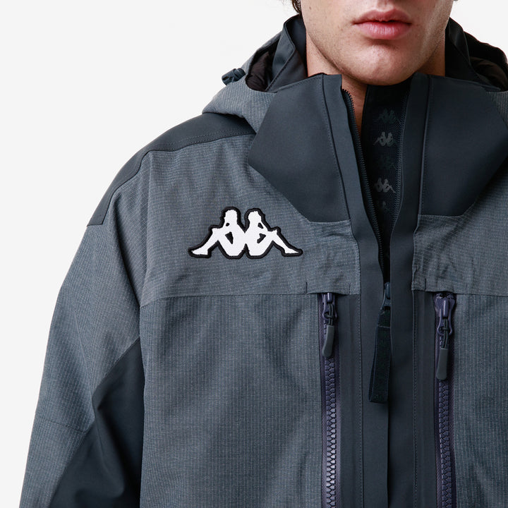 Manteau 6Cento 602FW Gris Homme
