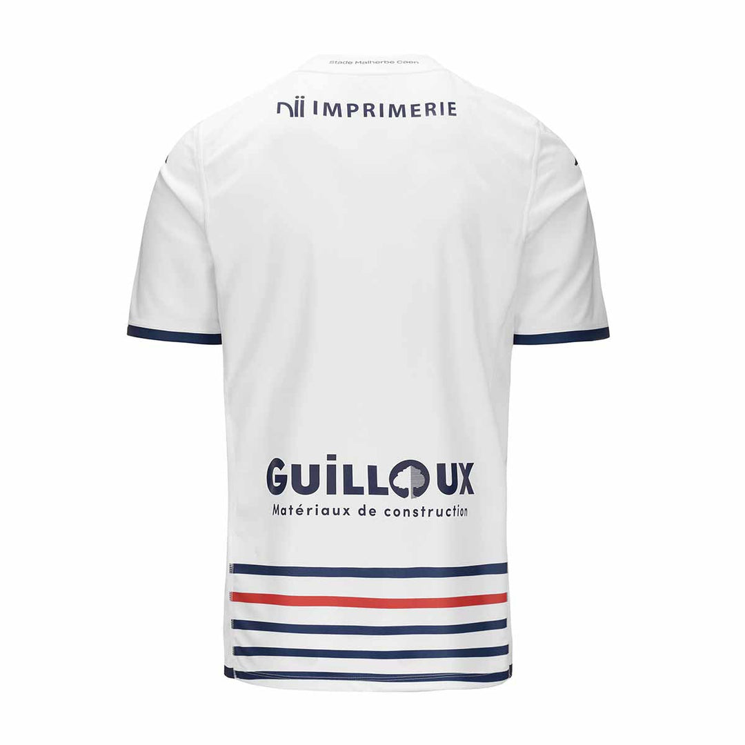 Maillot Kombat Away SM Caen 23/24 Blanc Homme main
