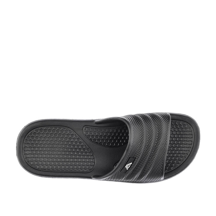 Claquettes Logo Rint Noir Unisexe