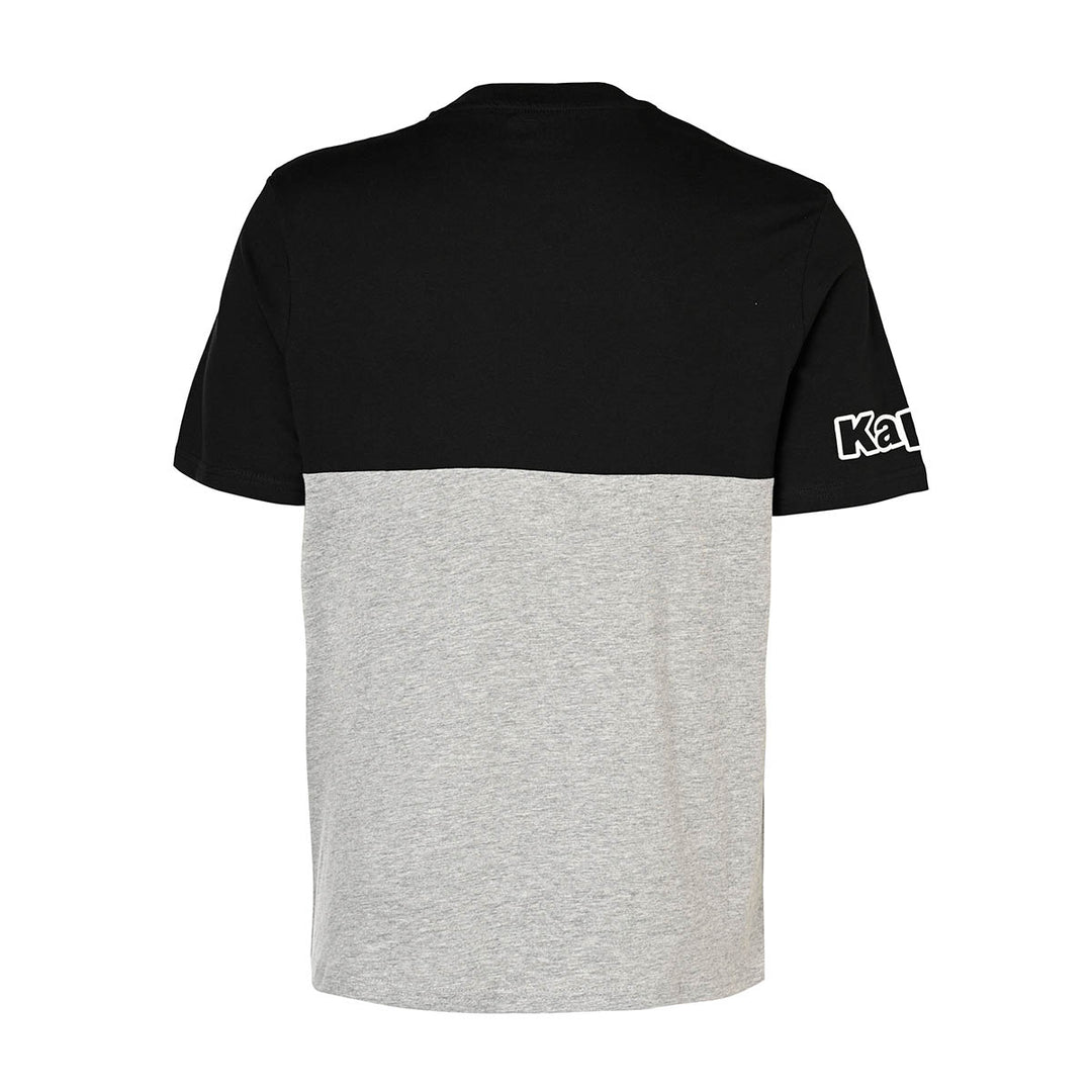 T-shirt Logo Feffo Gris Homme