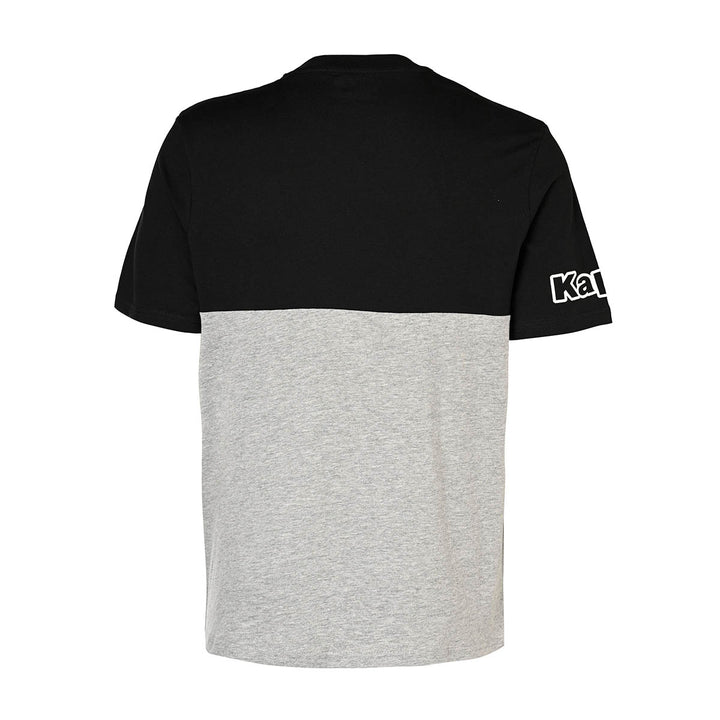 T-shirt Logo Feffo Gris Homme