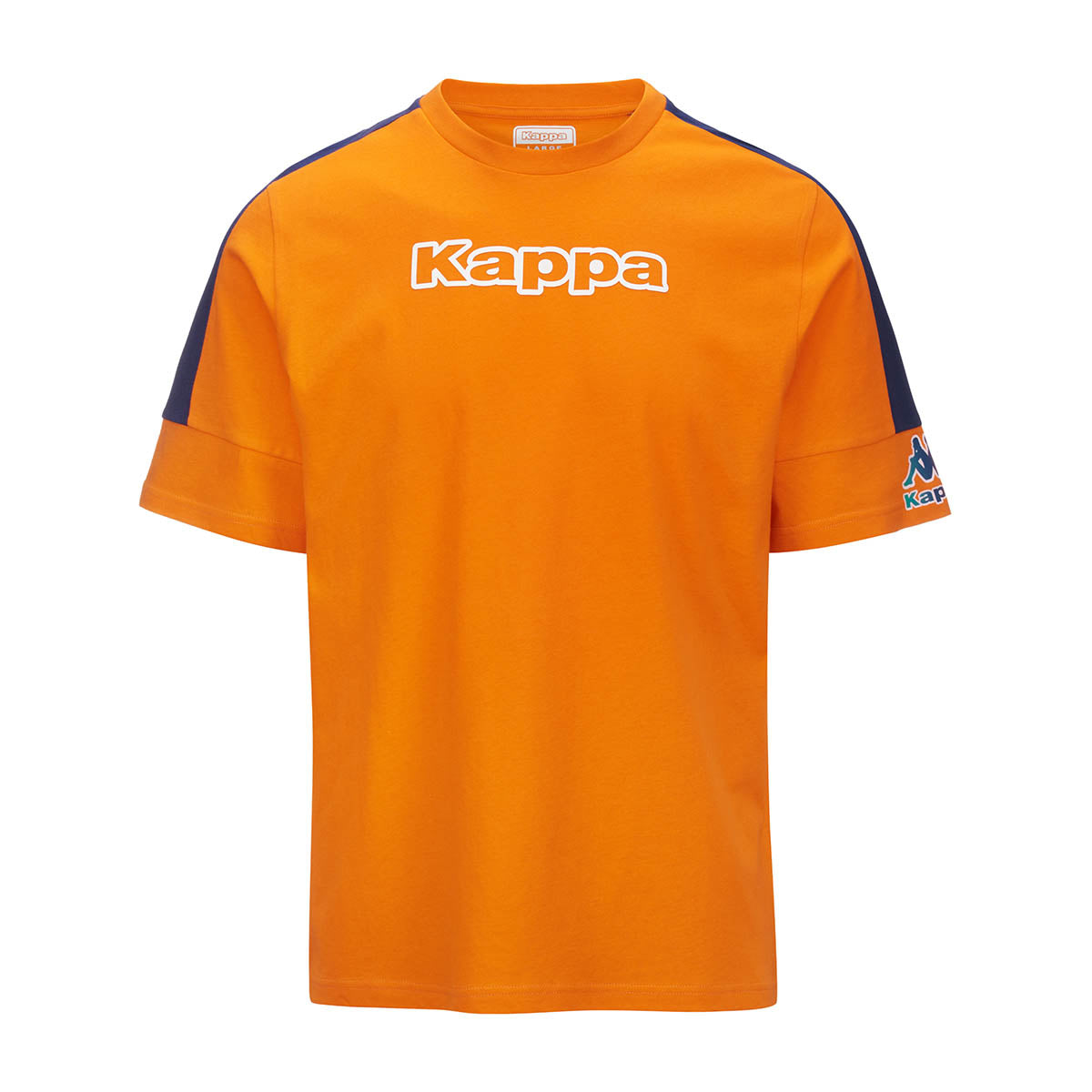 T-shirt Logo Fagiom Orange Homme