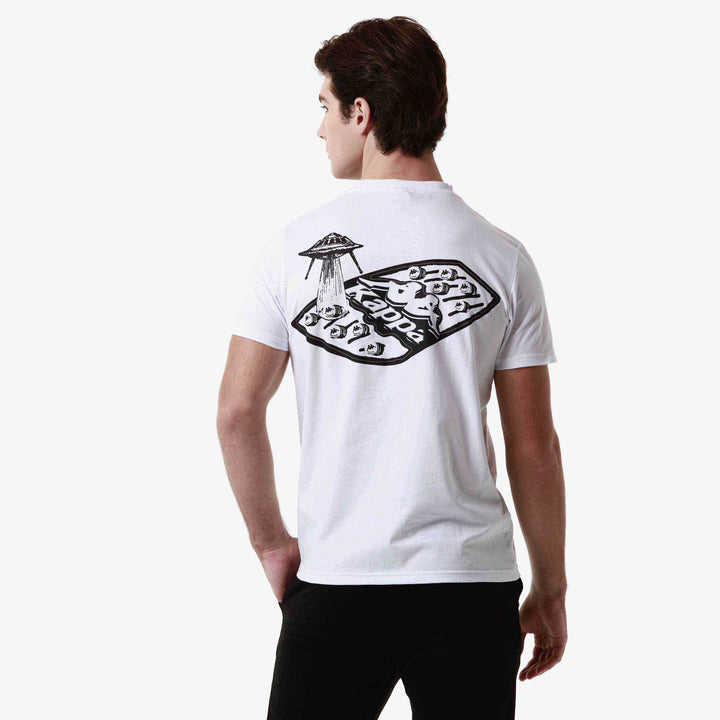 T-shirt Authentic Graphik Lamar Blanc Homme 6