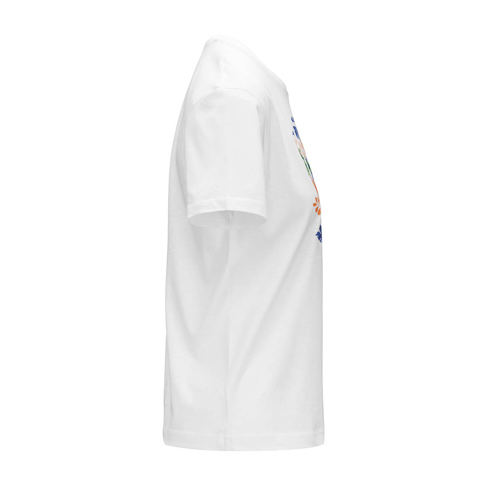 T-shirt Logo Frienda Blanc Femme 02