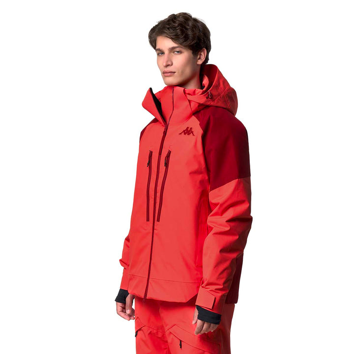 Manteau 6Cento 602C Orange Homme 5