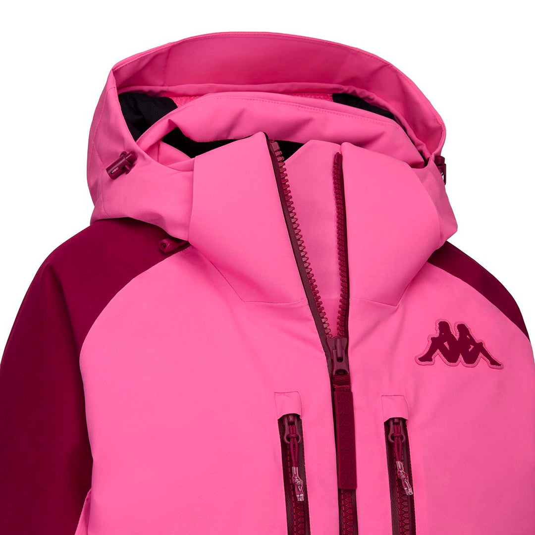 Manteau 6Cento 604C Fuchsia Femme main