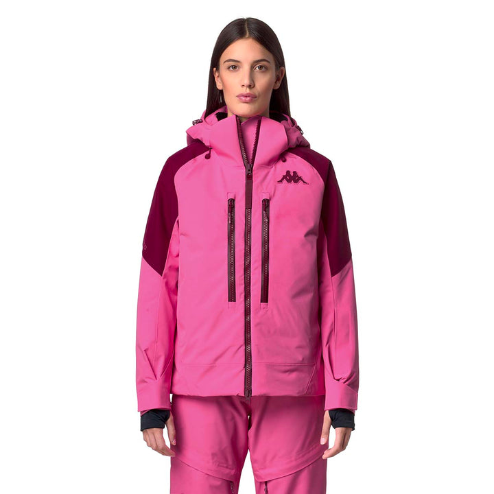 Manteau 6Cento 604C Fuchsia Femme 5