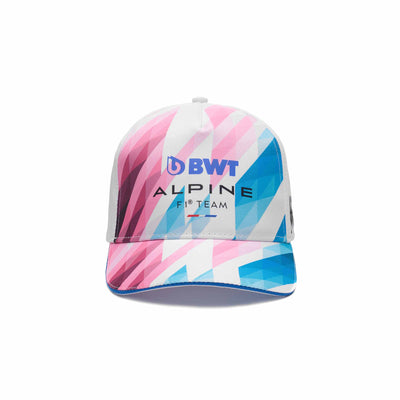 Casquette Adoc BWT Alpine F1 Team 2024 Blanc