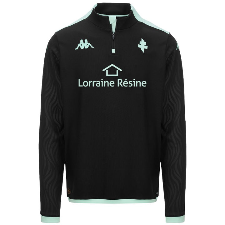 Sweatshirt Ablas Pro 8 FC Metz 24/25 Noir Enfant
