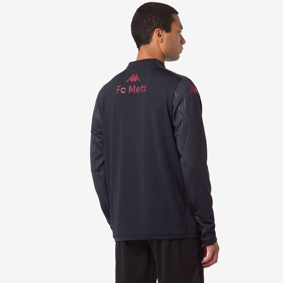 Sweatshirt Arun Pro 8 FC Metz 24/25 Noir Homme main