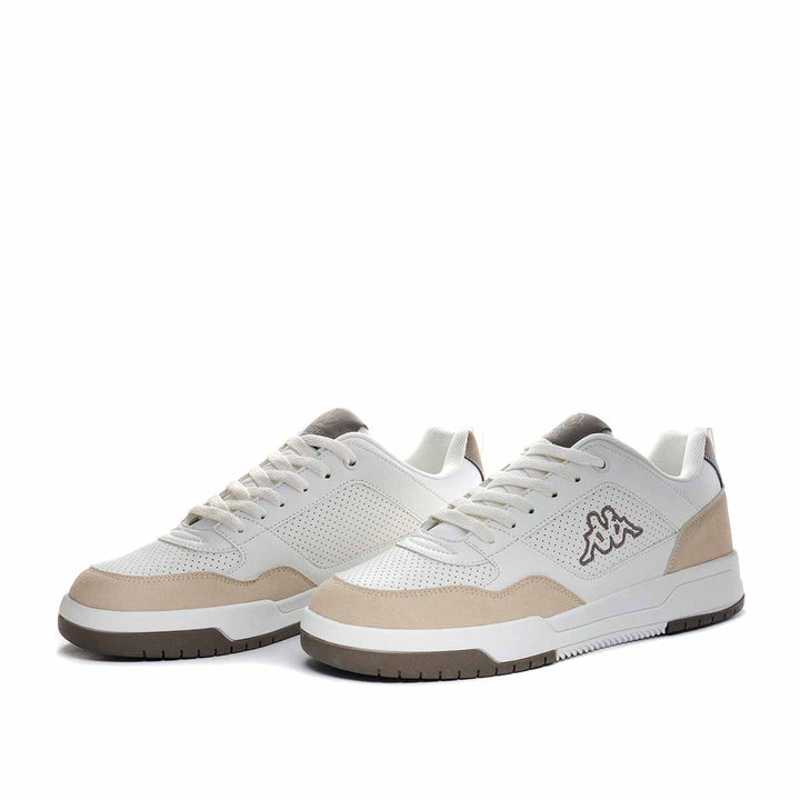 Baskets Logo Manis Blanc Unisexe