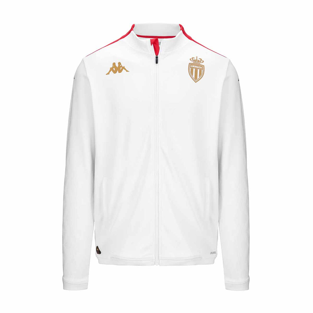 Veste Arun Pro 8 AS Monaco 24/25 Blanc Homme