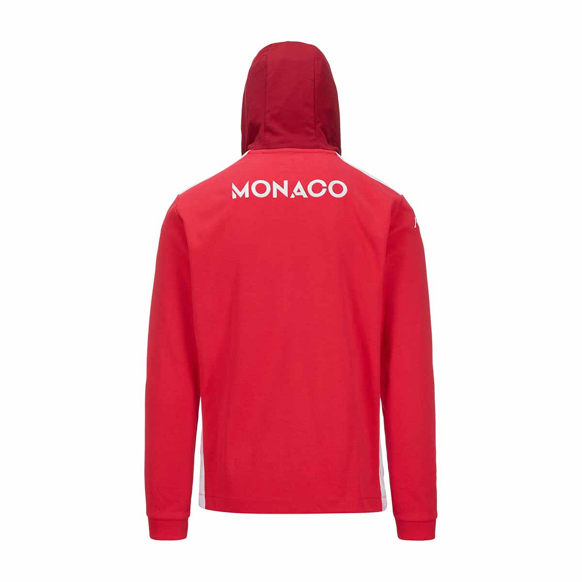 新品Kappa AS Monaco フルジップフーディ Veste Adverzip Pro 8 AS Monaco 24/25 Gris Homme | Kappa France