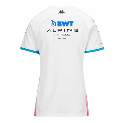 Maillot Adoliw BWT Alpine F1 Team 2024 Blanc Femme