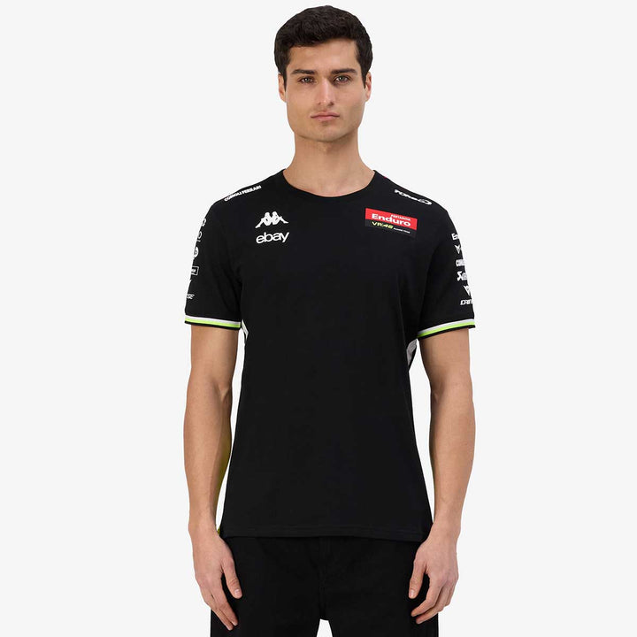 T-Shirt Amirim VR46 2025 Noir Homme