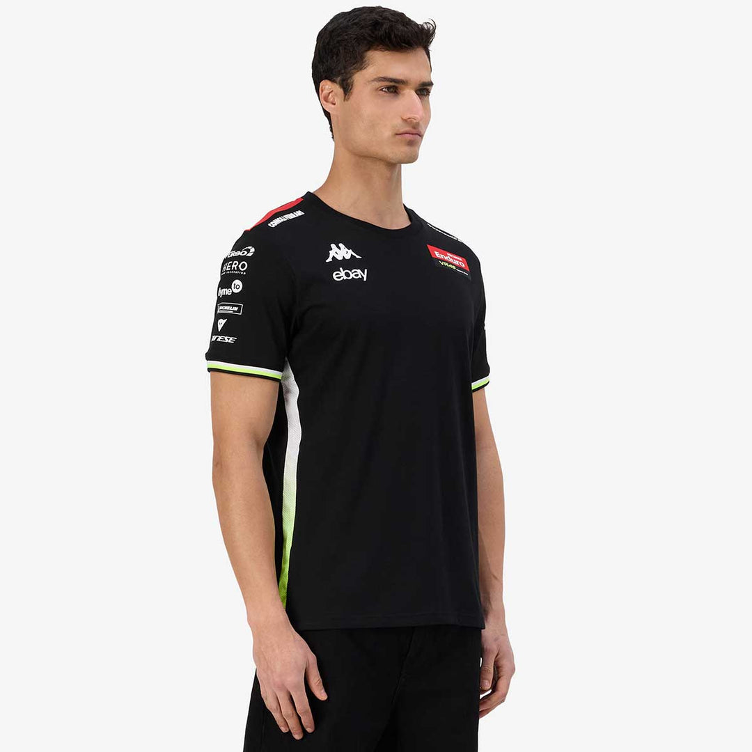T-Shirt Amirim VR46 2025 Noir Homme