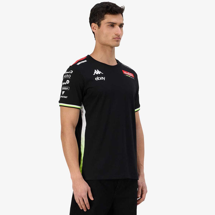 T-Shirt Amirim VR46 2025 Noir Homme
