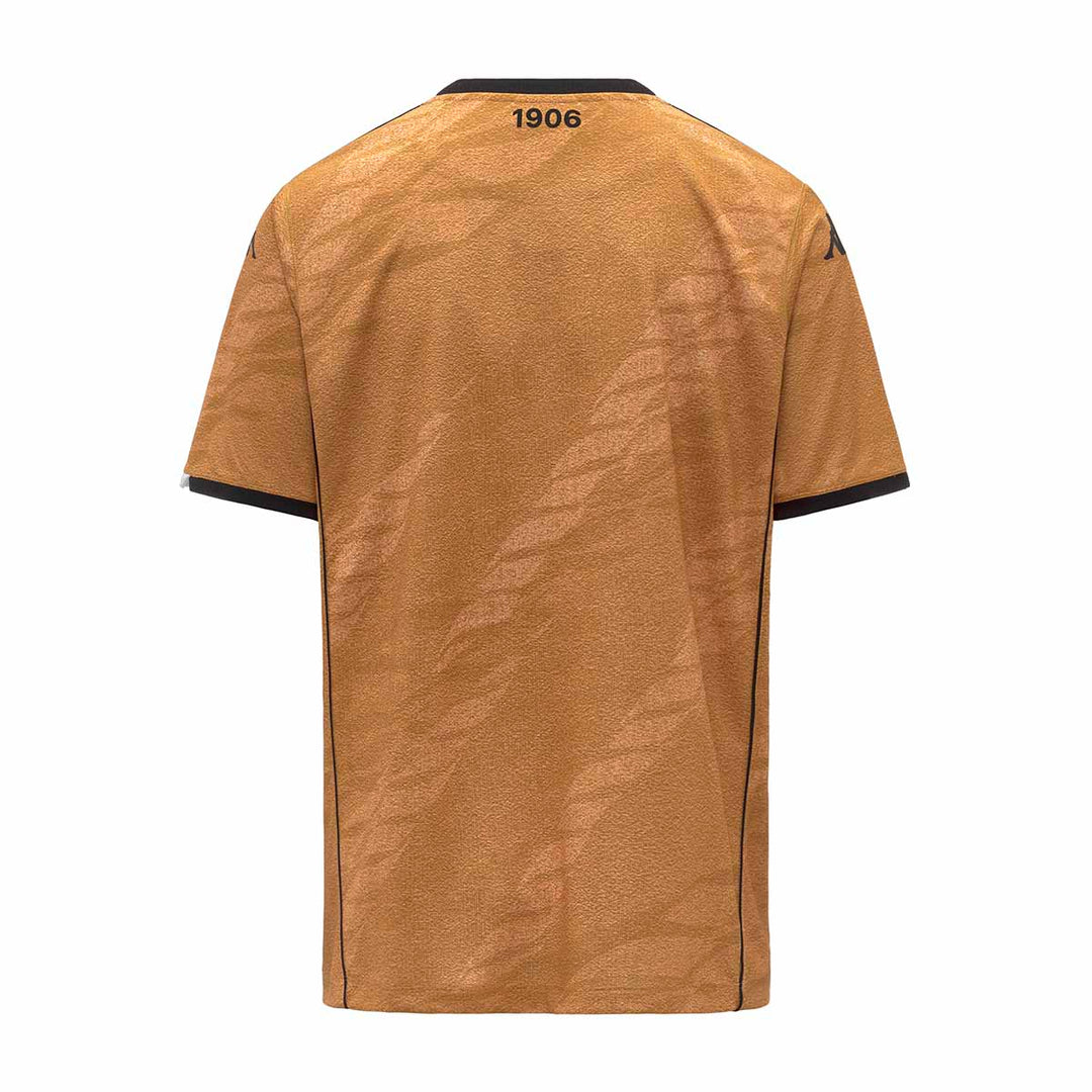 Maillot Kombat Third Spezia 25/26 Jaune Homme main