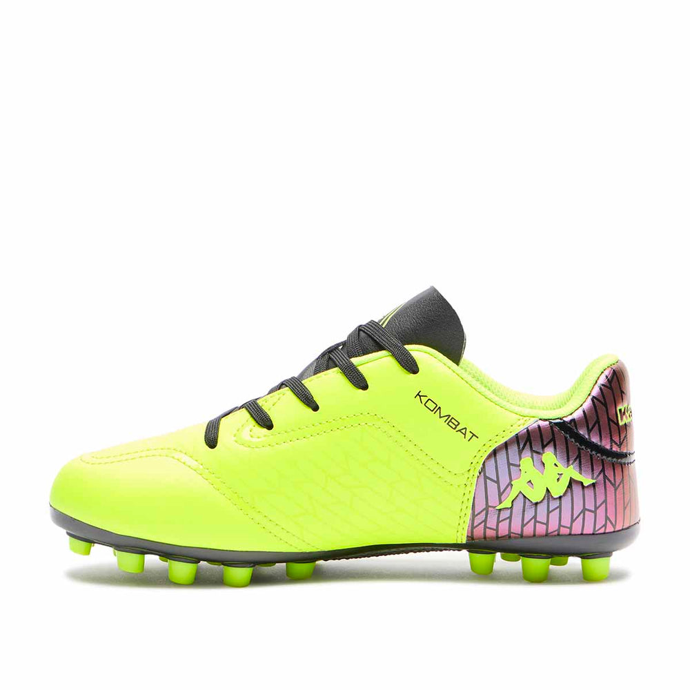 Chaussures Kombat Player Ag Jaune Enfant 02