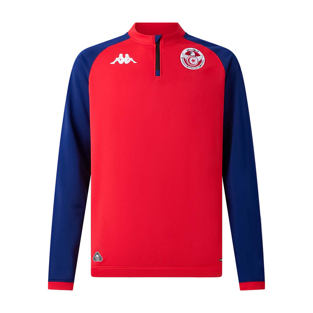 Sweatshirt Muzira Pro Tunisie 25/26 Rouge Homme 00