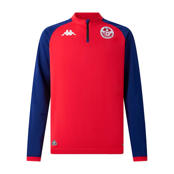 Sweatshirt Muzira Pro Tunisie 25/26 Rouge Homme 1
