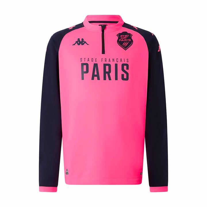 Sweatshirt Muzira Pro Stade Francais Paris 25/26 Rose Enfant