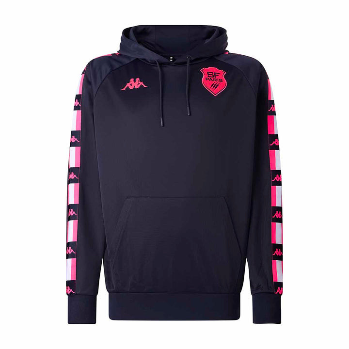 Hoodie LA84 Cangaroo Stade Francais Paris 25/26 Bleu Homme