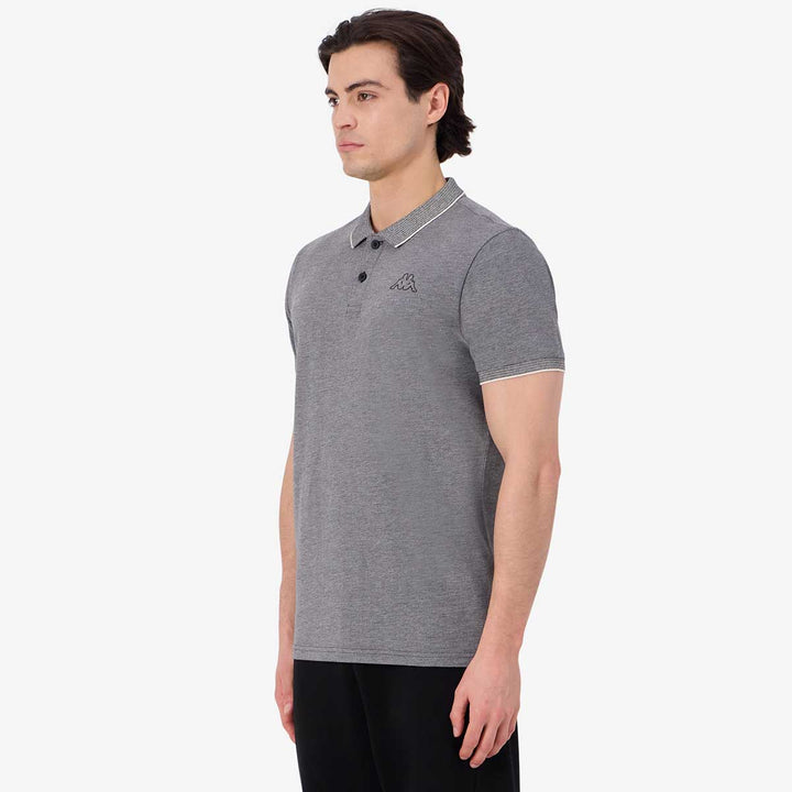 Polo Kerzo Gris Homme