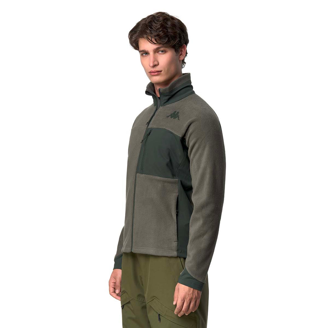 Veste 6Cento 672 Vert Homme main