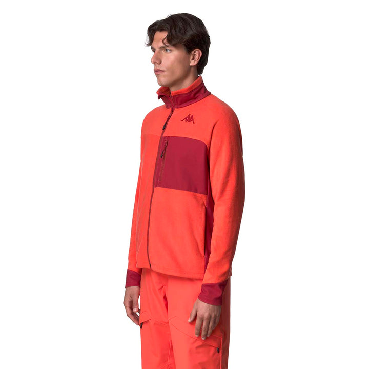 Veste 6Cento 672 Orange Homme 4