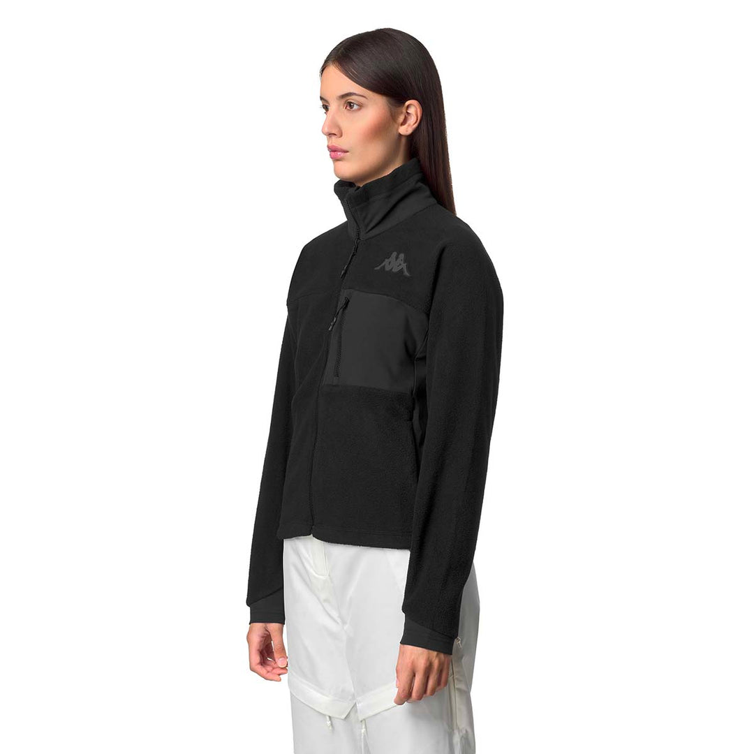 Veste 6Cento 673 Noir Femme main