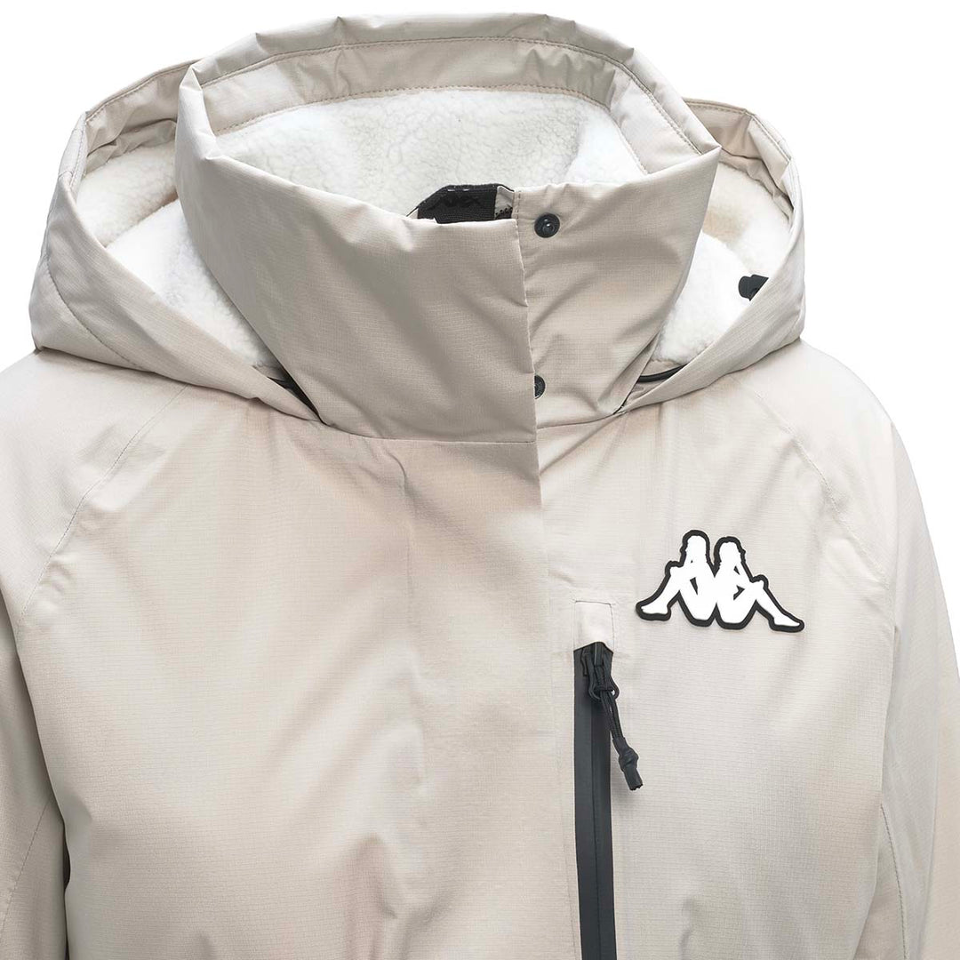 Manteau 8Cento 875 Beige Femme main