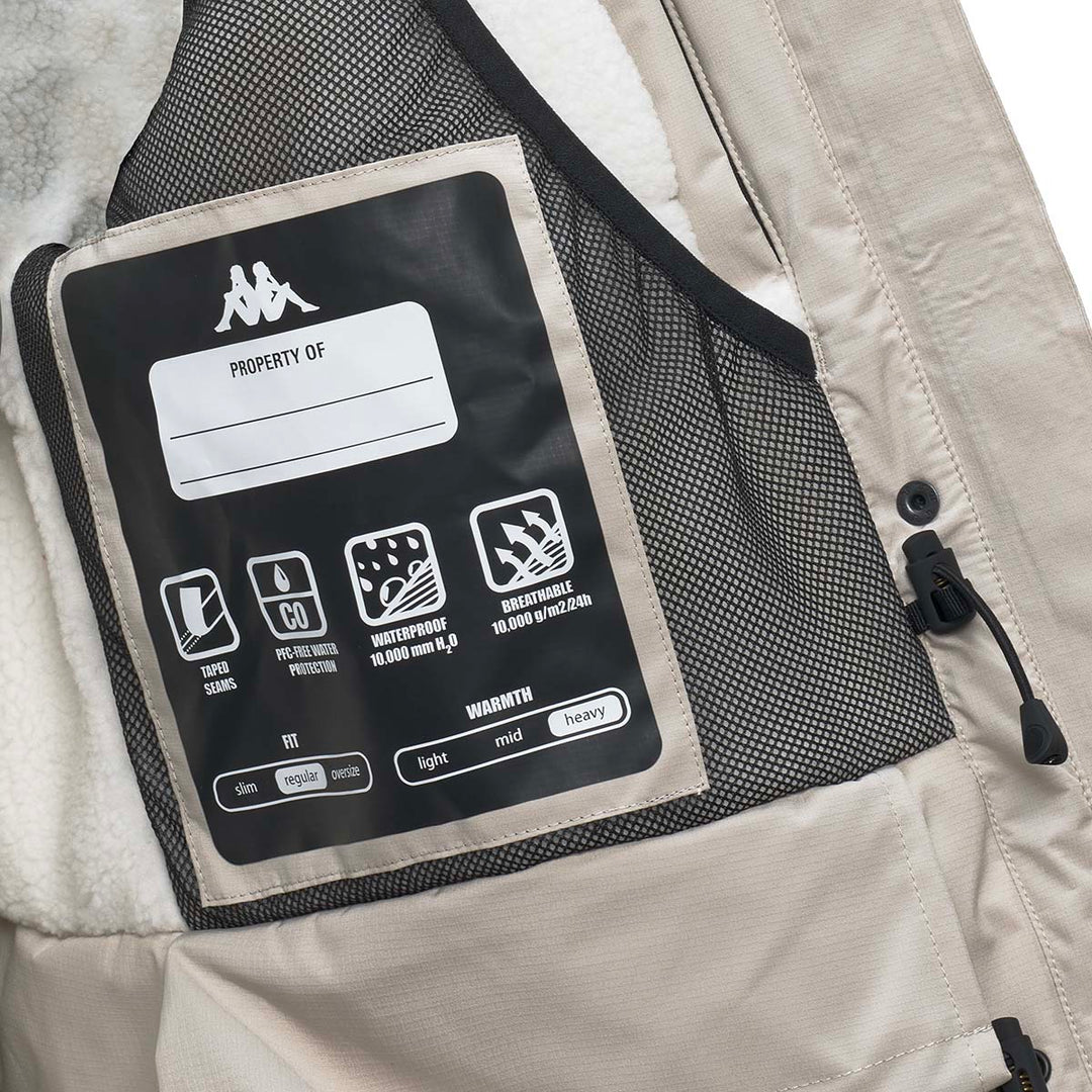 Manteau 8Cento 875 Beige Femme main