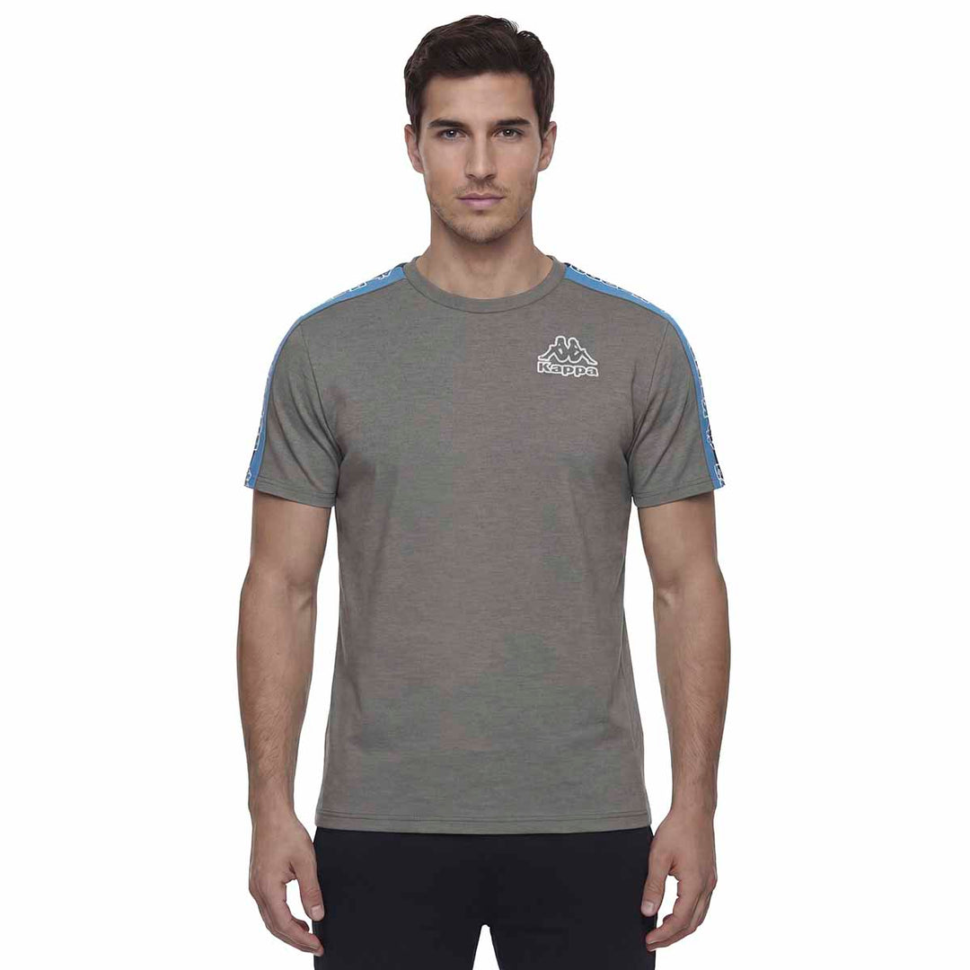 T-Shirt Gramio Gris Homme main
