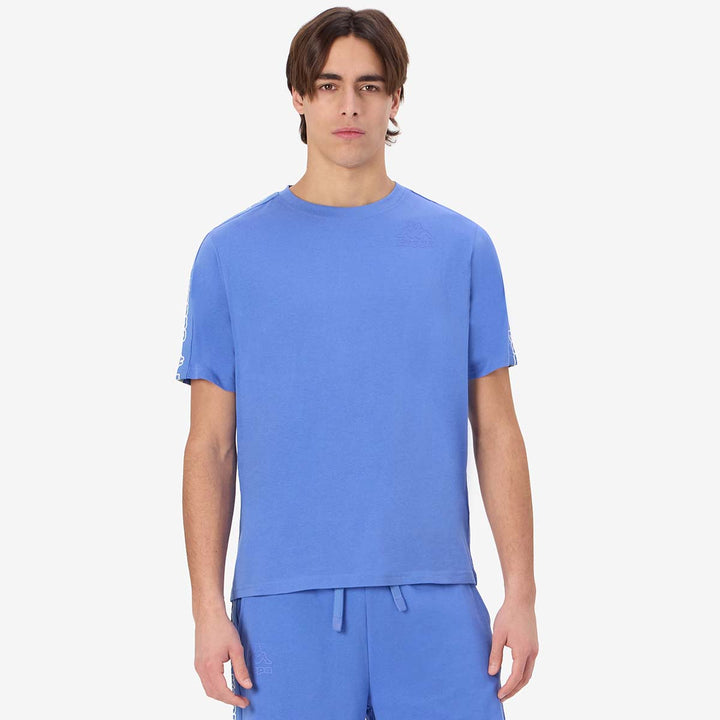 T-Shirt Tape Gramio Bleu Homme 1