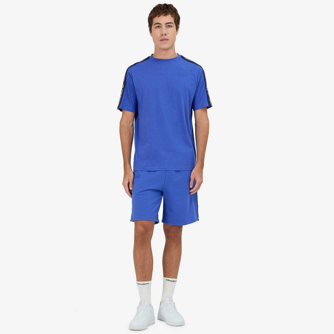 T-Shirt Tape Gramio Bleu Homme